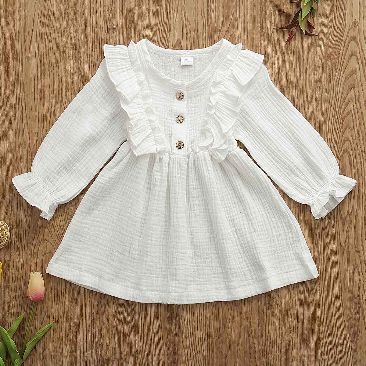 Robe en coton pour fille