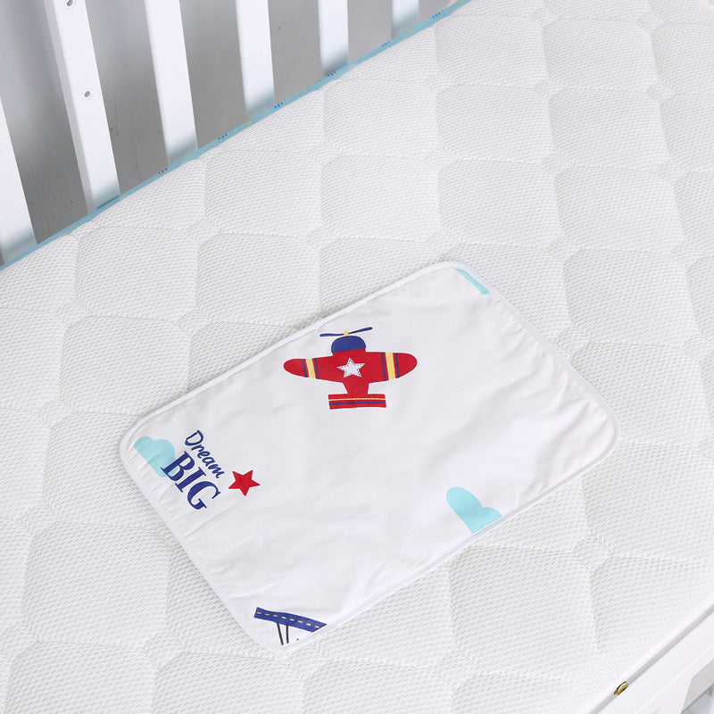 Organisateur de couches suspendu pour table à langer ou lit/ oBaby cotton portable diaper changing pad
