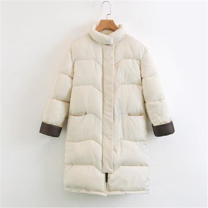 Veste d’hiver femme en coton – Chaude et élégante