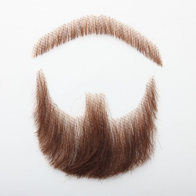 Barbe Postiche Homme en Vrais Cheveux – Effet Réaliste pour Maquillage Cinéma, Télévision ou Cosplay