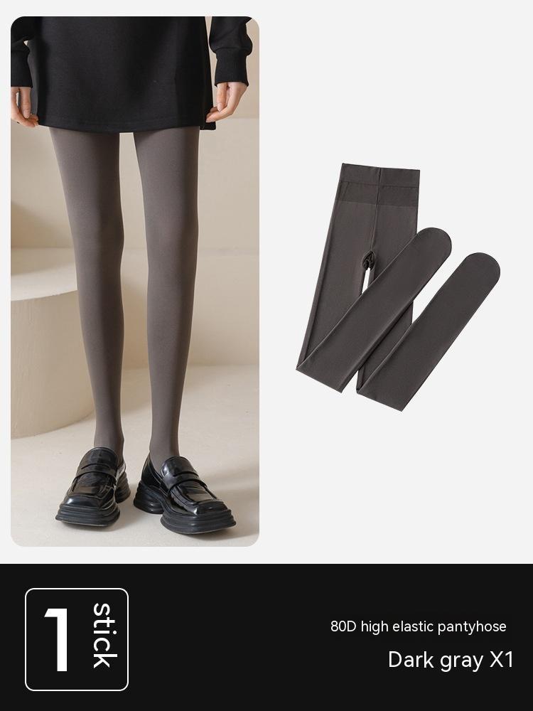 Legging Noir Femme – Haute Élasticité, Automne & Hiver, Confort Thermique