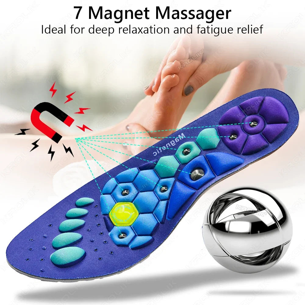 Semelles Thérapeutiques Magnétiques – Massage, Minceur & Anti-Fatigue | Orthopédiques & Sport