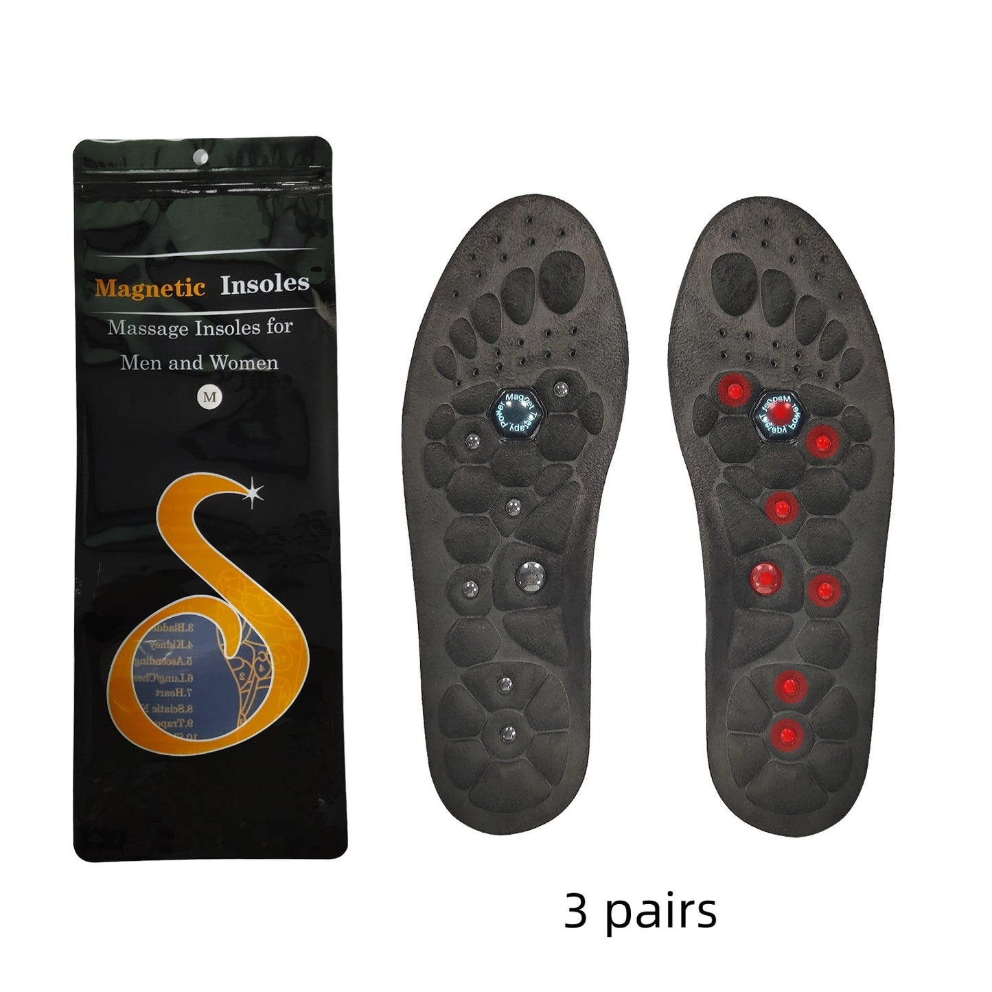 Semelles Thérapeutiques Magnétiques – Massage, Minceur & Anti-Fatigue | Orthopédiques & Sport