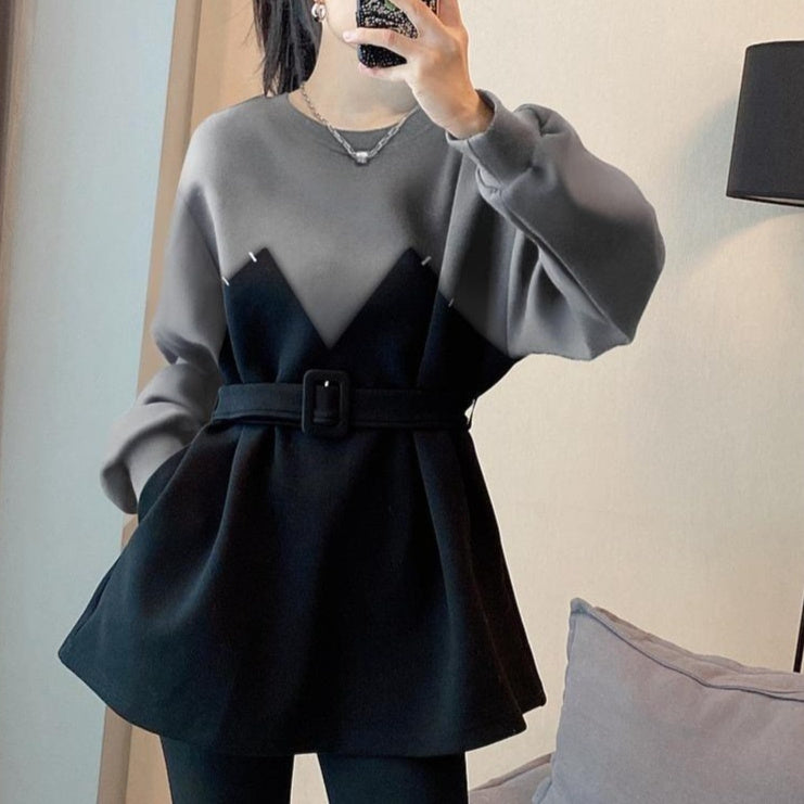 Top femme tendance – Style patchwork et coupe loose