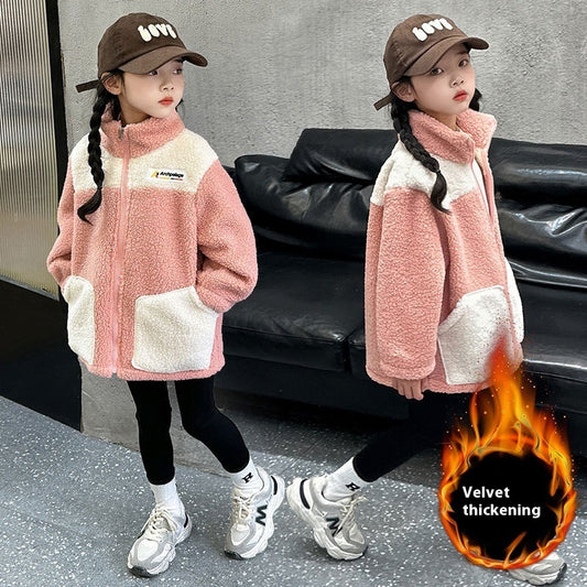Manteau d’hiver enfant – Mode casual, chaud et épaissi, pour filles et garçons (petits et moyens enfants)