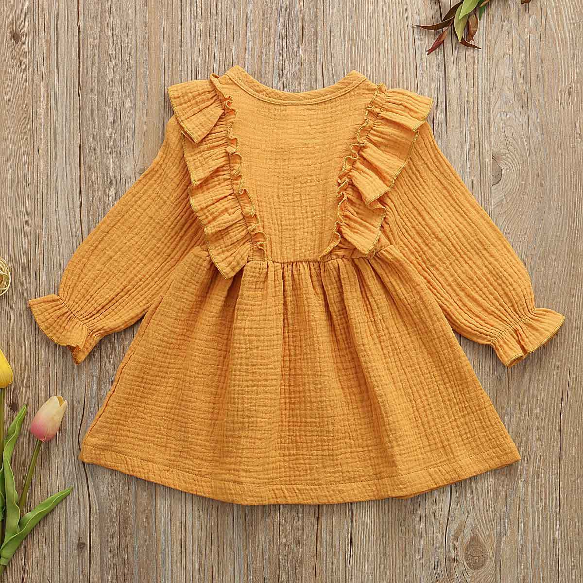 Robe en coton pour fille