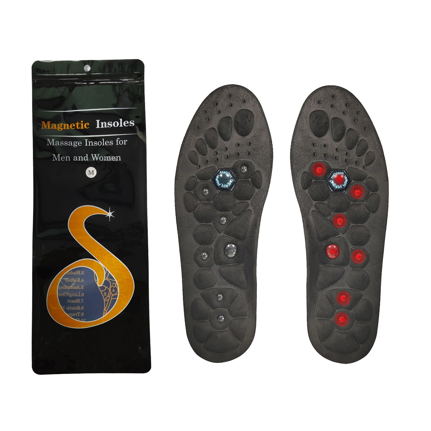 Semelles Thérapeutiques Magnétiques – Massage, Minceur & Anti-Fatigue | Orthopédiques & Sport