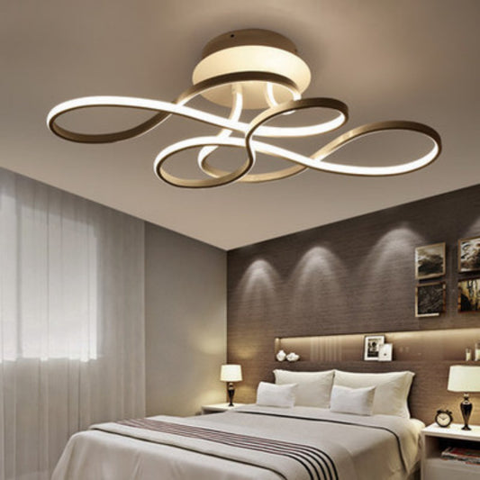 Lampe de salon moderne minimaliste à forme irrégulière