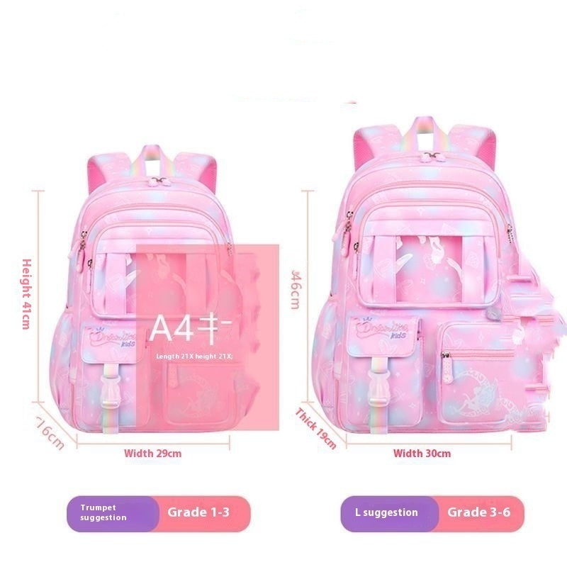 Sac à dos enfant fille – Style fantasy, spacieux et pratique