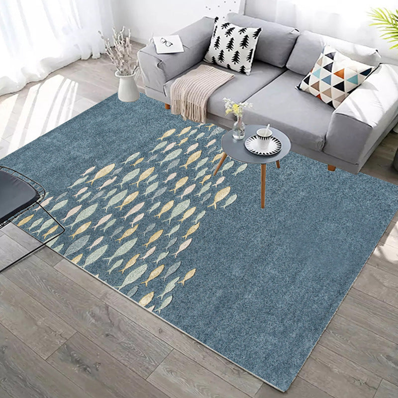 Tapis chambre – Motif cartoon/anime en polyester