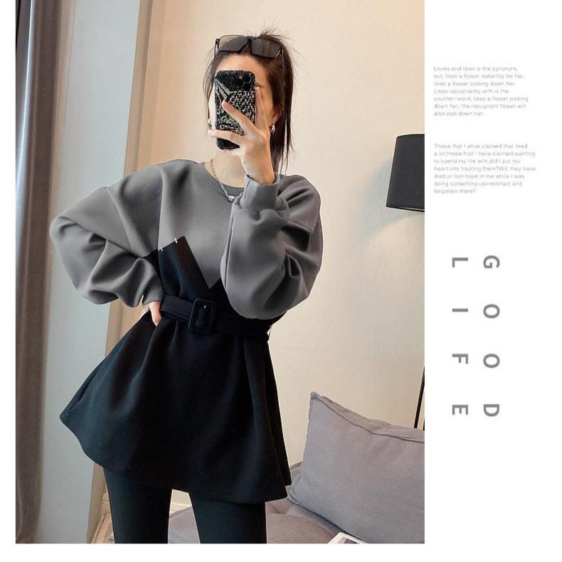 Top femme tendance – Style patchwork et coupe loose