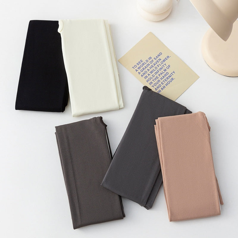 Legging Noir Femme – Haute Élasticité, Automne & Hiver, Confort Thermique