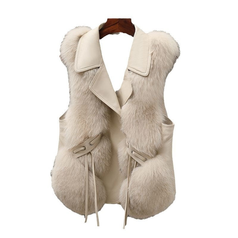 Gilet court en fausse fourrure – Élégant, chaud et tendance pour l’automne et l’hiver