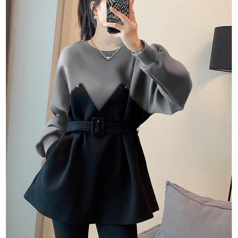 Top femme tendance – Style patchwork et coupe loose