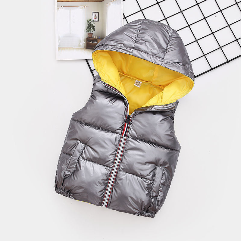 Gilet à Capuche Enfant – Automne & Hiver