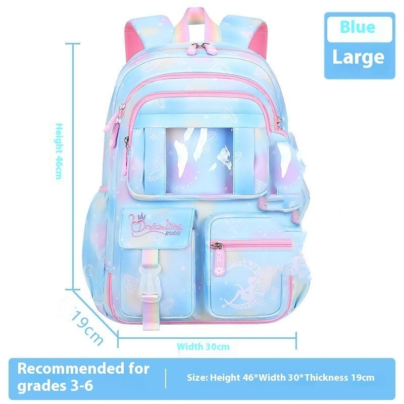 Sac à dos enfant fille – Style fantasy, spacieux et pratique