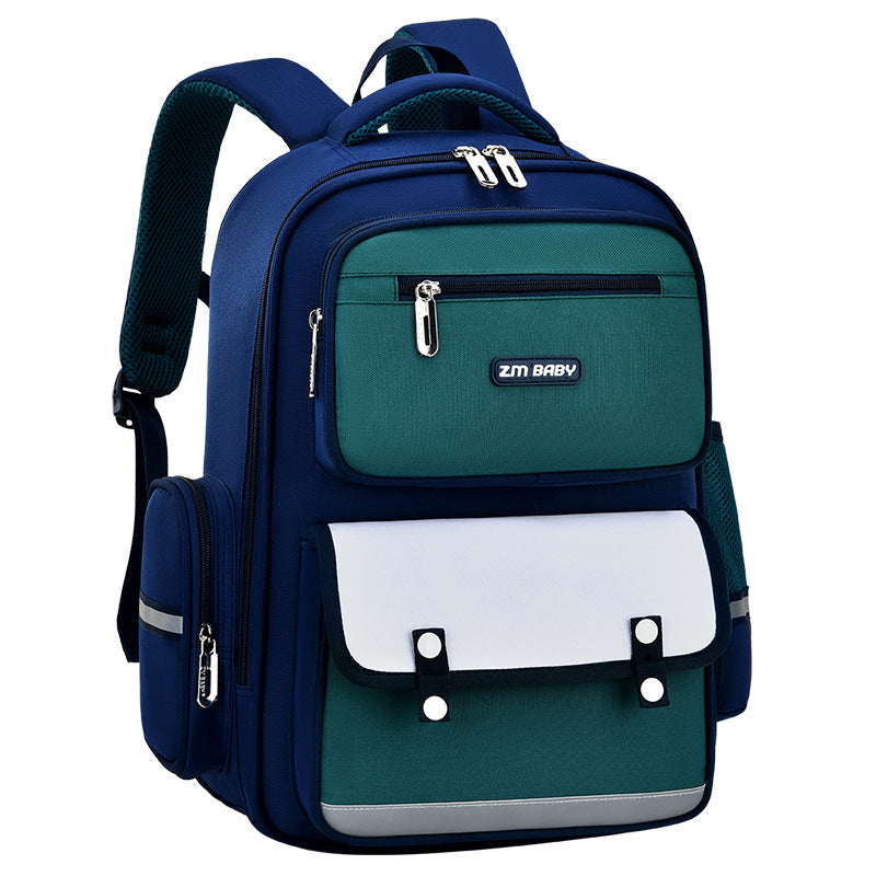 Sac à dos scolaire garçon – Primaire (du CP au CM2) – Grand format, léger et anti-fatigue