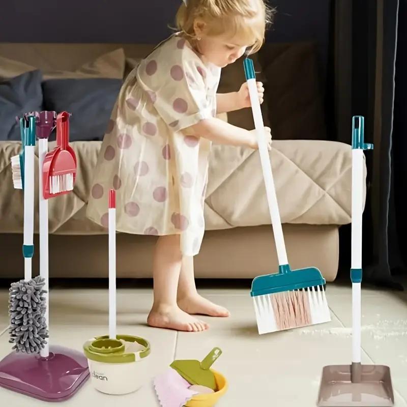 Ensemble de Nettoyage Jouet avec Mini Aspirateur (3 piles AA non incluses)
