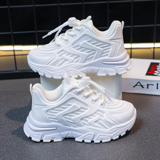 Chaussures de sport décontractées en mesh respirant pour fille