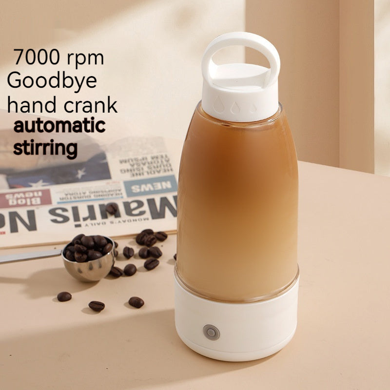 Bouteille shaker électrique automatique – Portable, rechargeable USB