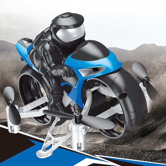 Moto Volante Télécommandée – Avion & Moto 2-en-1 | Terre & Air
