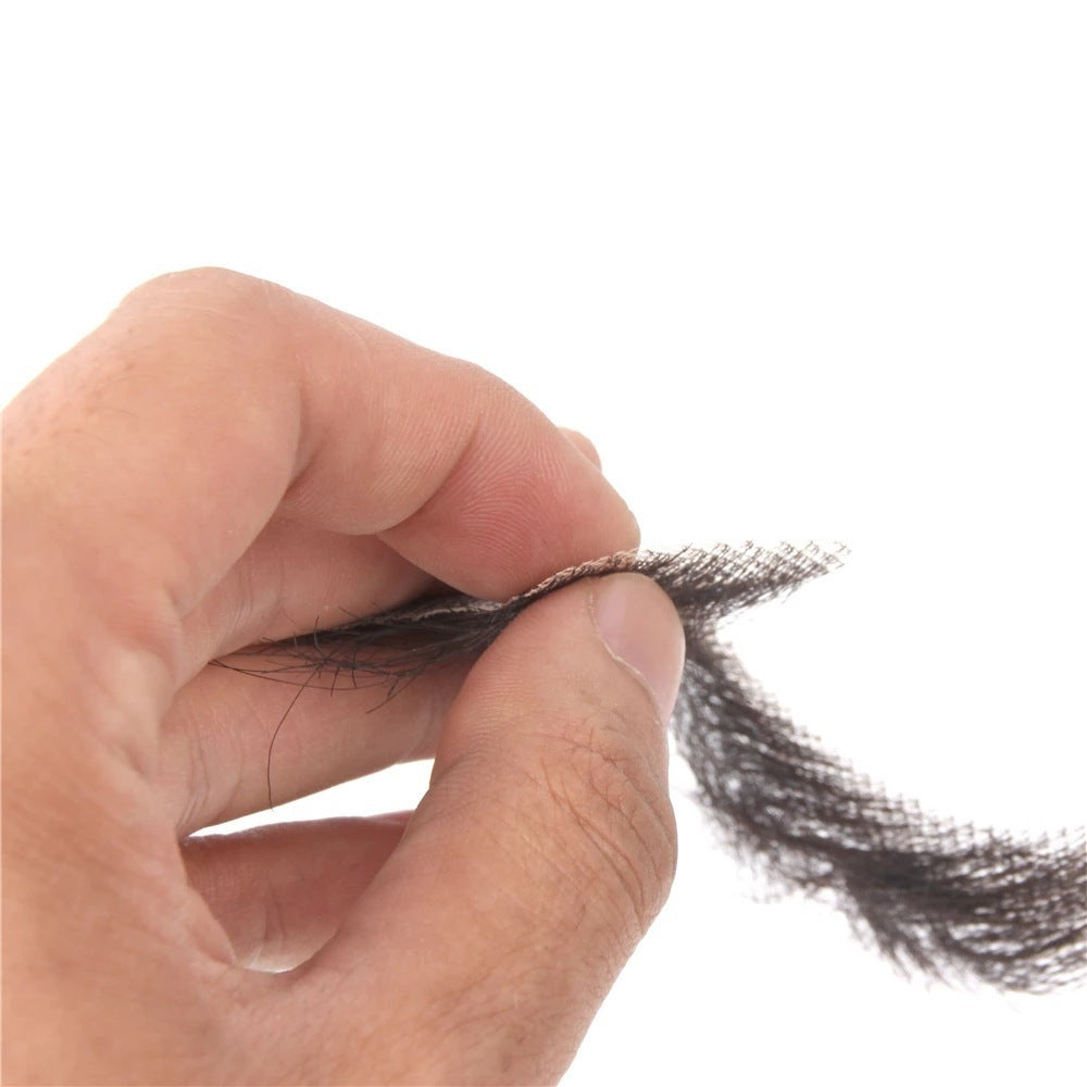 Barbe Postiche Homme en Vrais Cheveux – Effet Réaliste pour Maquillage Cinéma, Télévision ou Cosplay