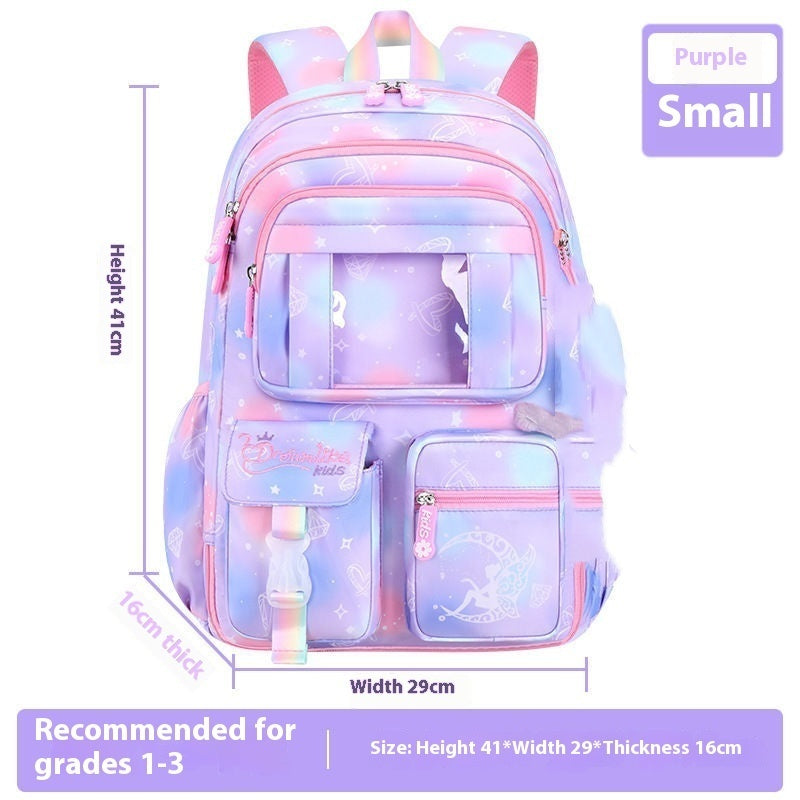 Sac à dos enfant fille – Style fantasy, spacieux et pratique